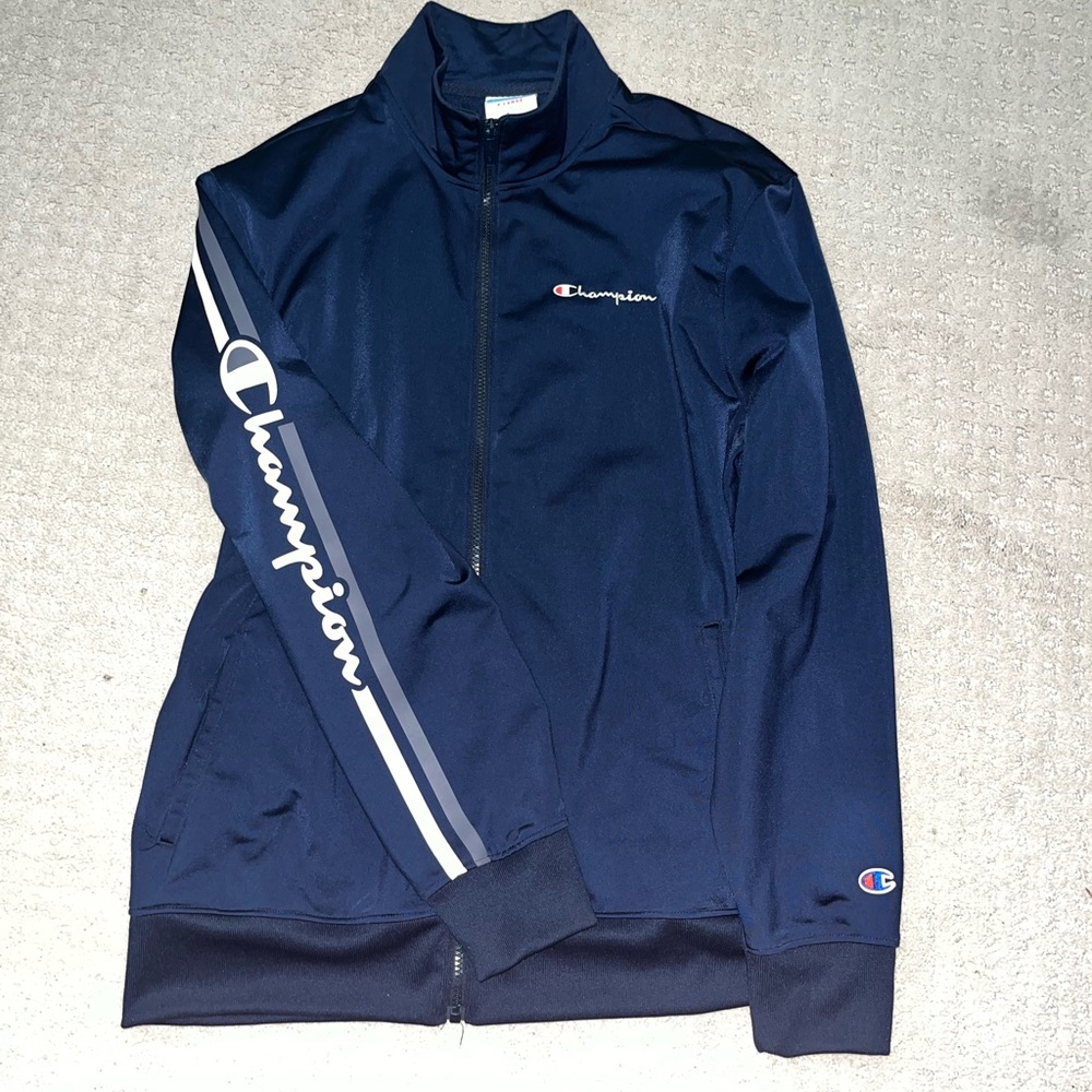 Champion Navy Zip up